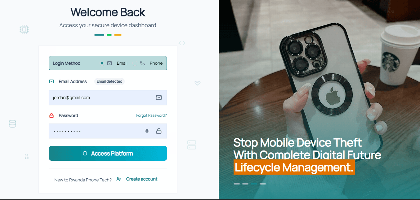 SmartFundi — Rwanda's mobile device protection System