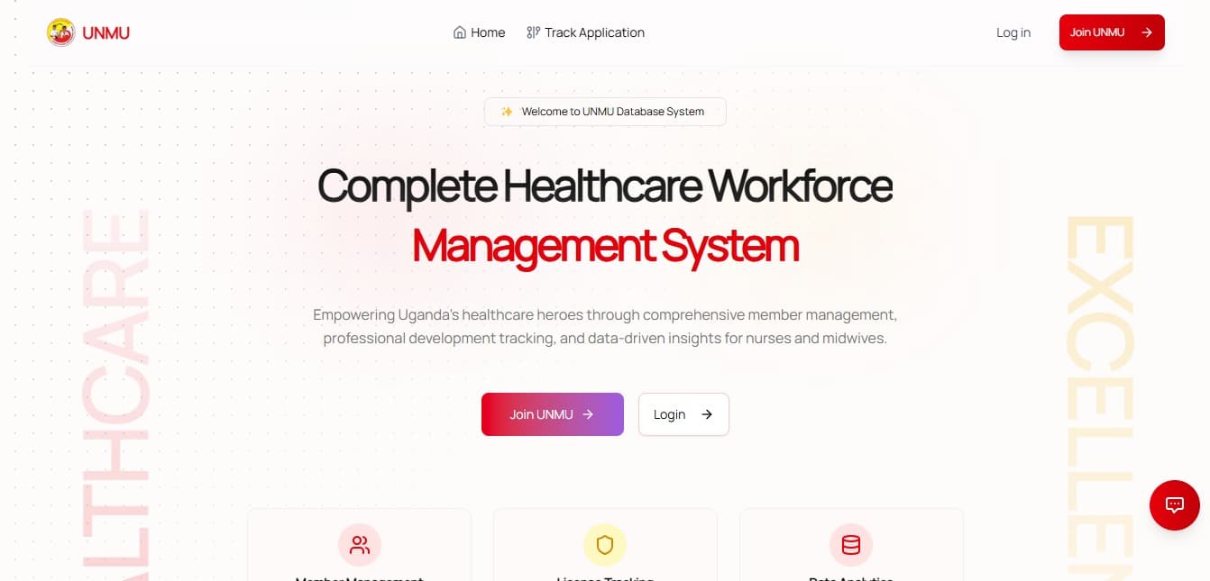 UNMU — Healthcare Workforce Management System